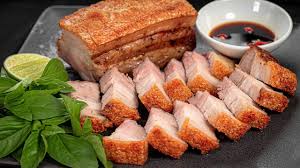 Heo quay xốt tiêu đen